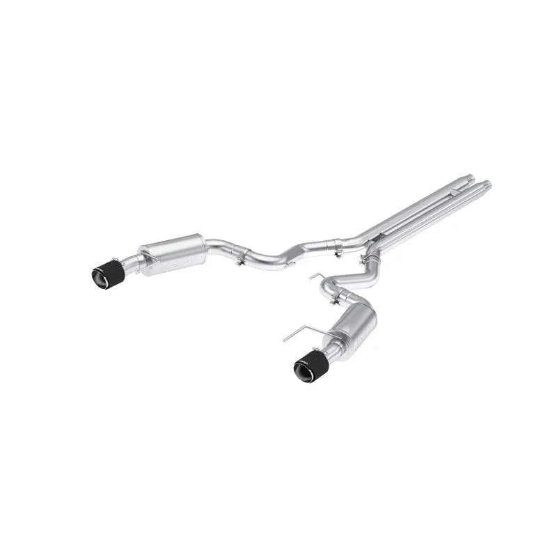 MBRP 2024+ Ford Mustang GT S650, 5.0L 3inCat-Back Dual Split Rear with Carbon Fiber Tips (Street)
