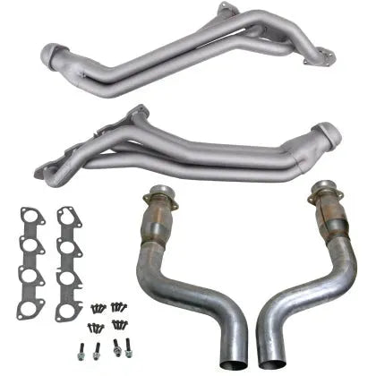 BBK 09-23 Dodge Challenger / Charger 5.7L 1-3/4in Header w/High Flow Catted Mid Pipe (Multiple Options)