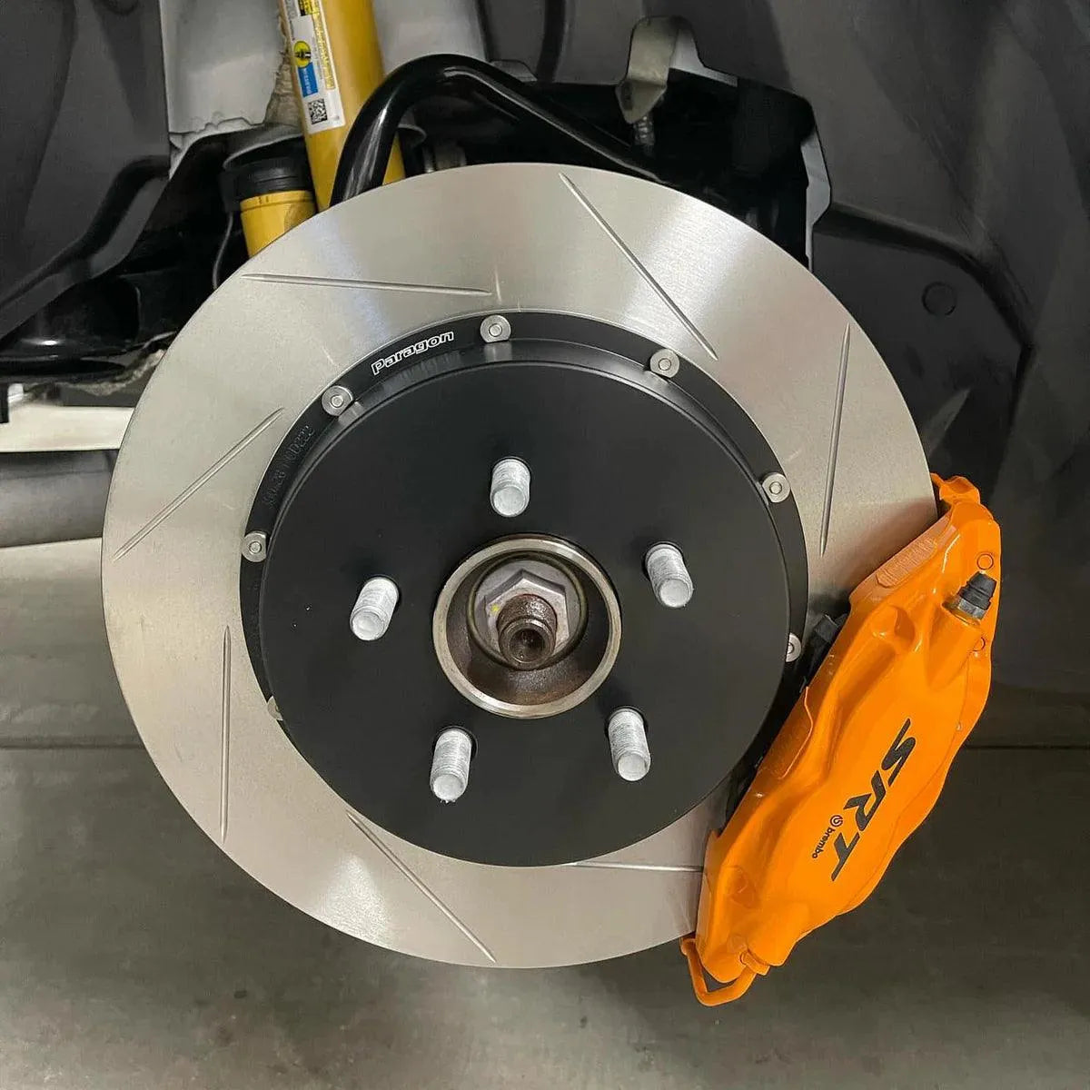 Paragon Brakes 2015-2023 Dodge Charger / Challenger SRT Hellcat / Scatpack - Front and Rear Rotor Package