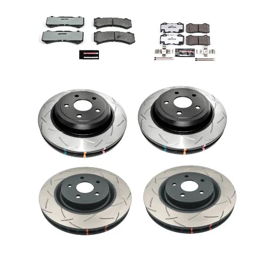 797 Performance Front & Rear Brake Package 2012-2021 Jeep Grand Cherokee SRT8 & 2018-2023 Durango SRT / RT Tow N Go (Single Piece Front Rotor)