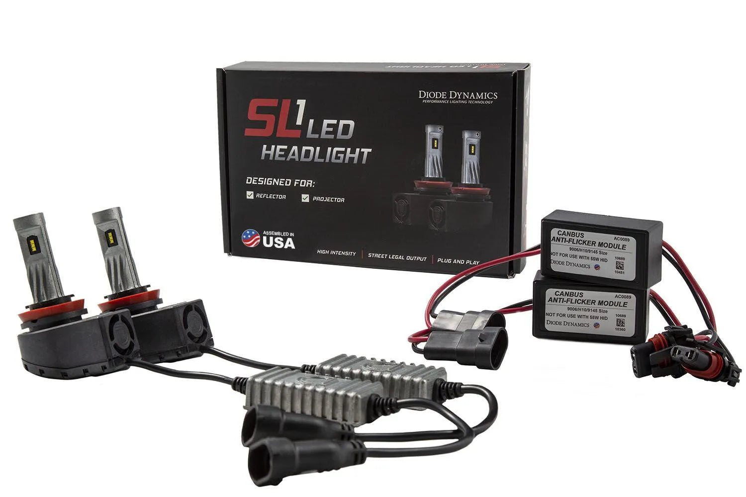 Diode Dynamics Low Beam LED Headlight Bulbs for 2011-2023 Jeep Grand Cherokee (pair)