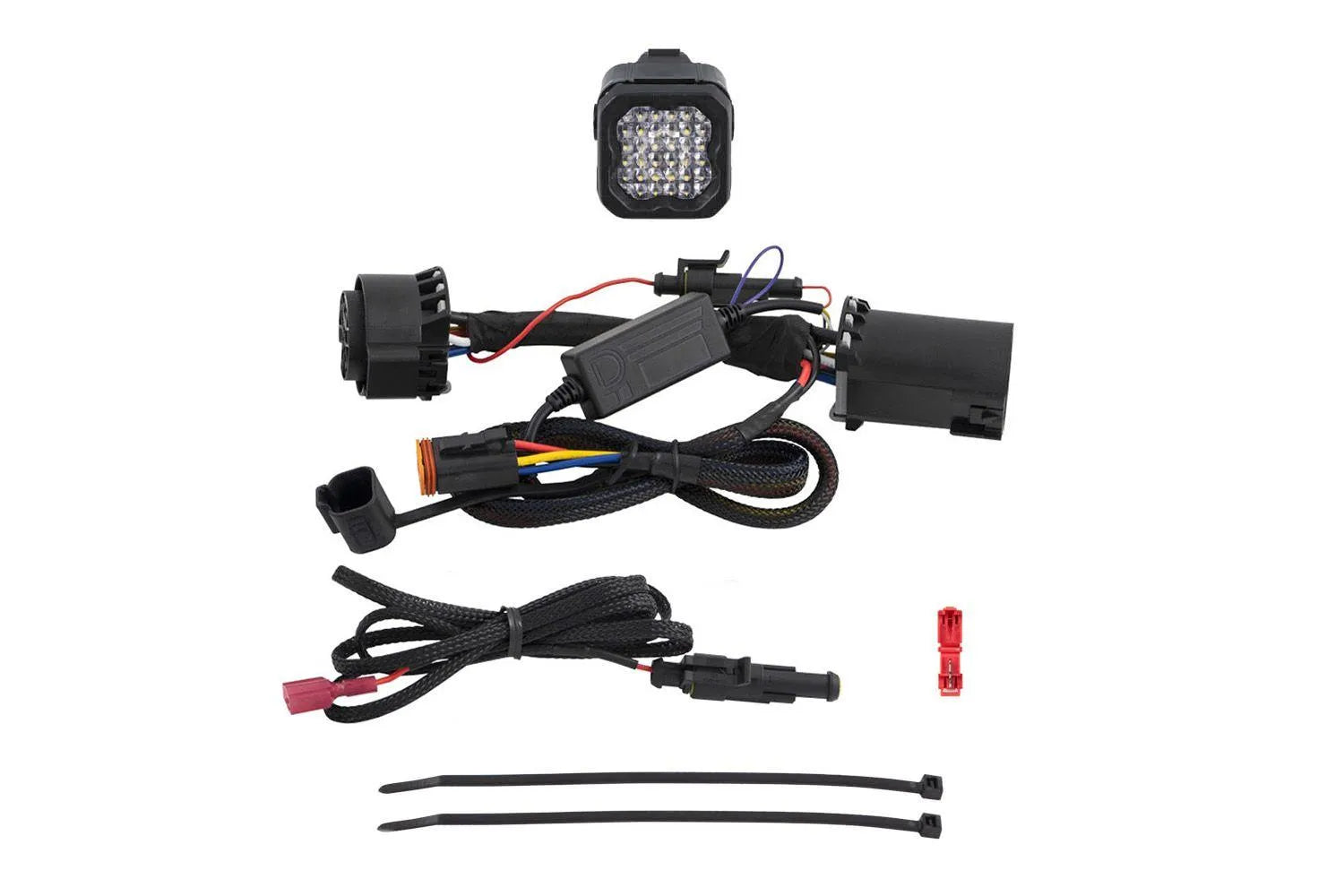 Diode Dynamics HitchMount LED Pod Reverse Kit for 2018-2023 Jeep Wrangler