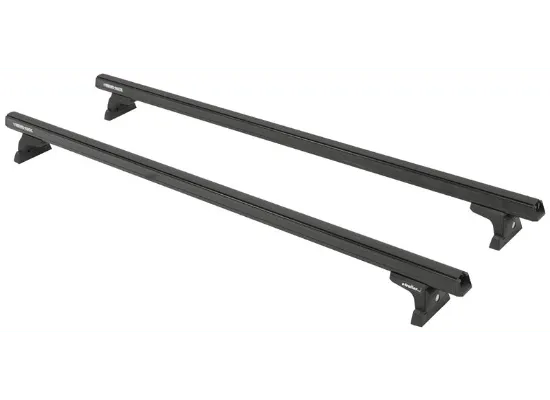 Rhino-Rack Heavy Duty 65in 2 Bar Roof Rack (No Tracks) - Black