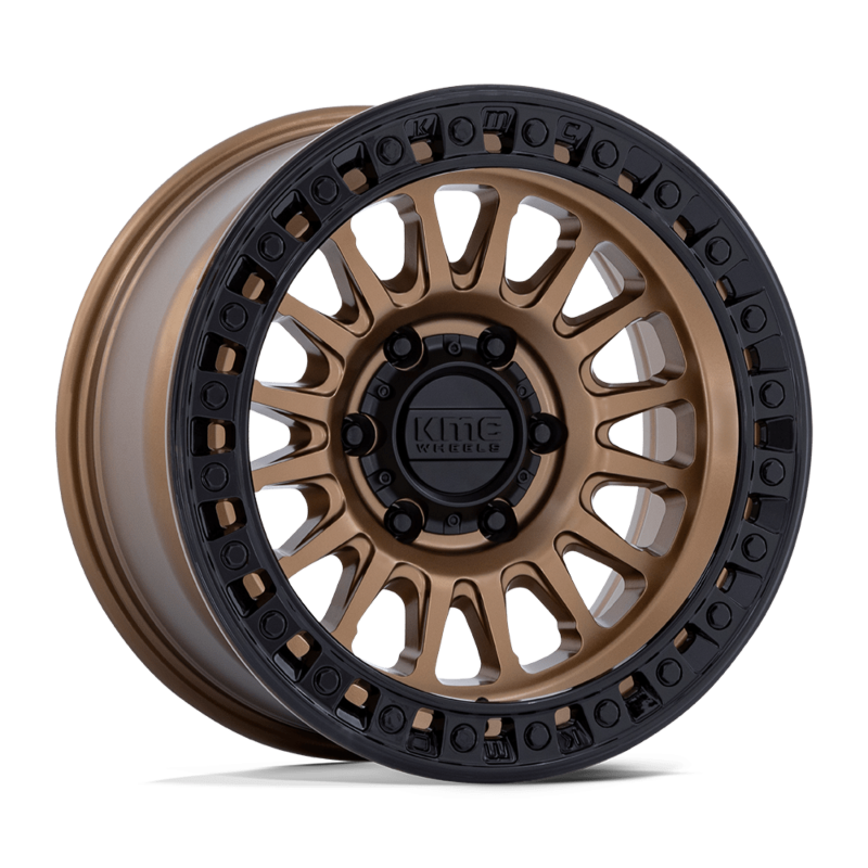 KMC IMS Bronze W/ Black Lip Wheel