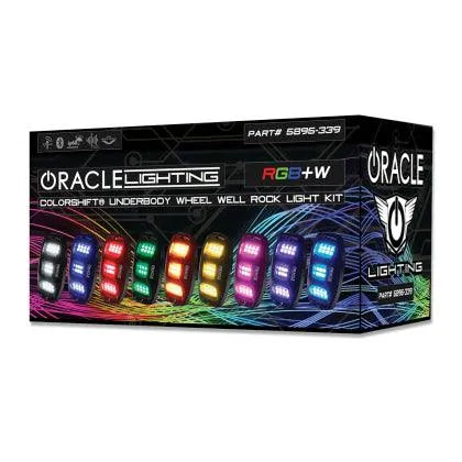 Oracle Underbody RGB+W Wheel Well Rock Light Kit - 4 PCS - ColorSHIFT