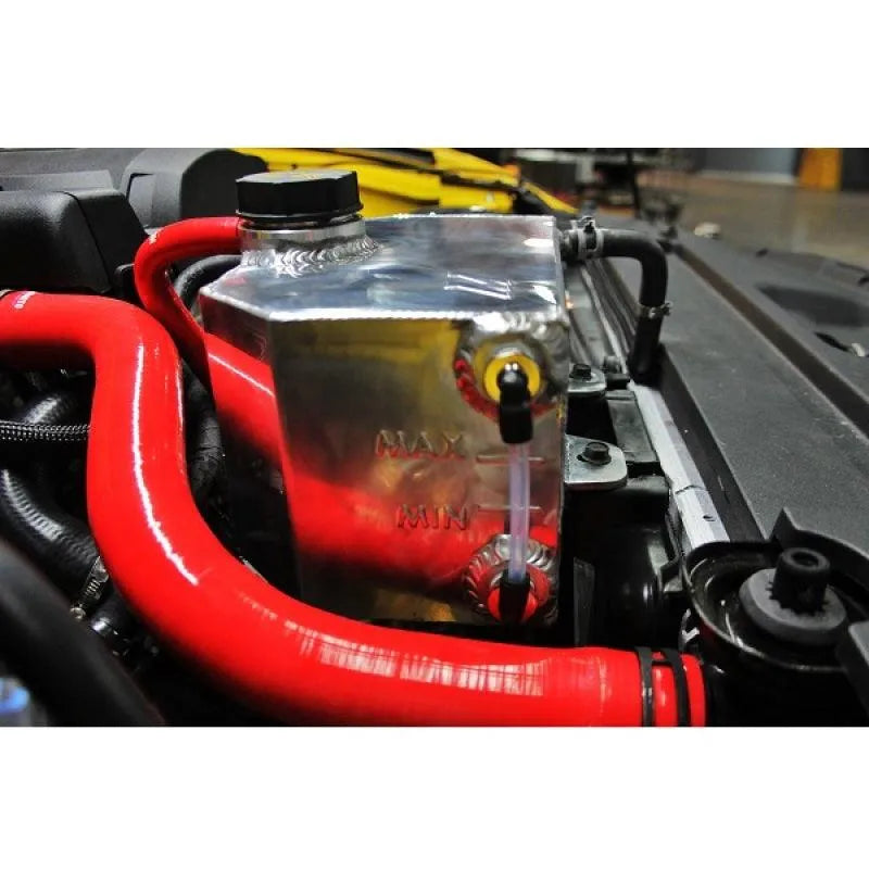 Mishimoto 2015-2023 Ford Mustang EcoBoost / 3.7L / 5.0L Aluminum Coolant Expansion Tank-Polished