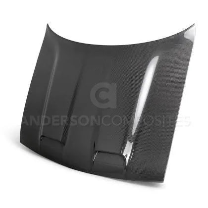 Anderson Composites 2018-2023 Dodge Challenger & Wide Body Red Eye Carbon Fiber Hood