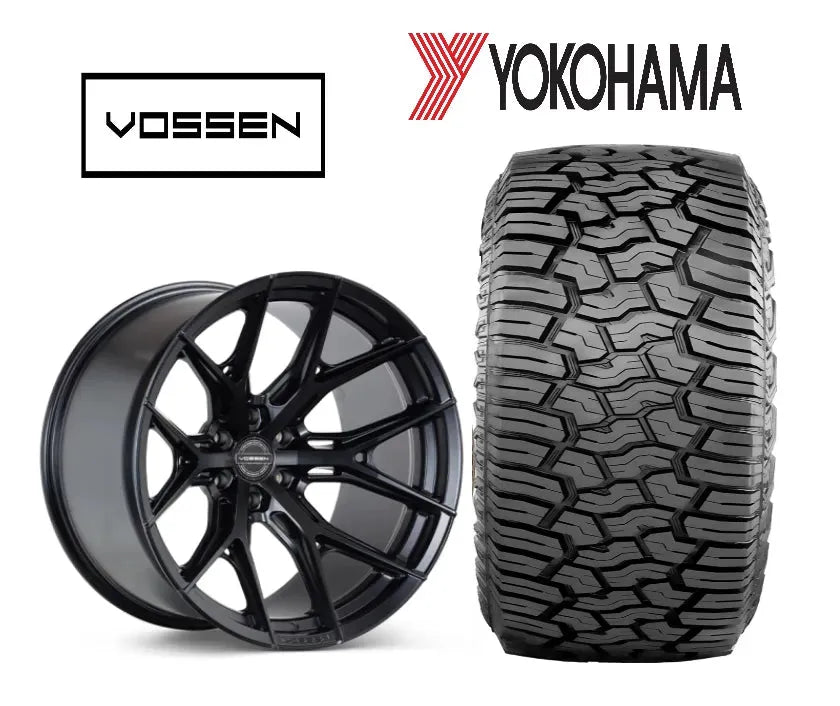 Vossen HF6-4 & Yokohama Geolander X-AT Wheel & Tire Combo Ram 1500 / TRX/ RHO