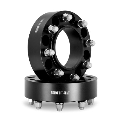 Borne Off-Road Wheel Spacers 6x139.7 78.1 M14 Black 1.5 Inch