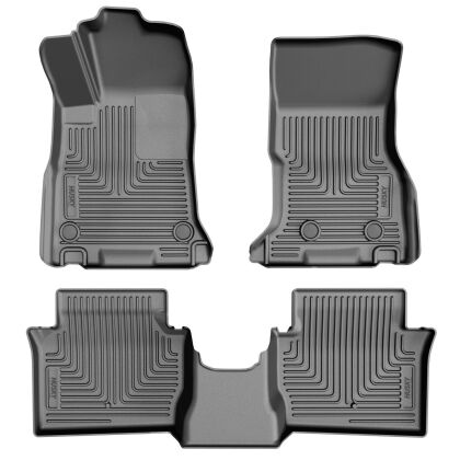 Husky Liners 2026 Dodge Charger (2dr) WeatherBeater Fr & 2nd Seat Floor Liner - Black