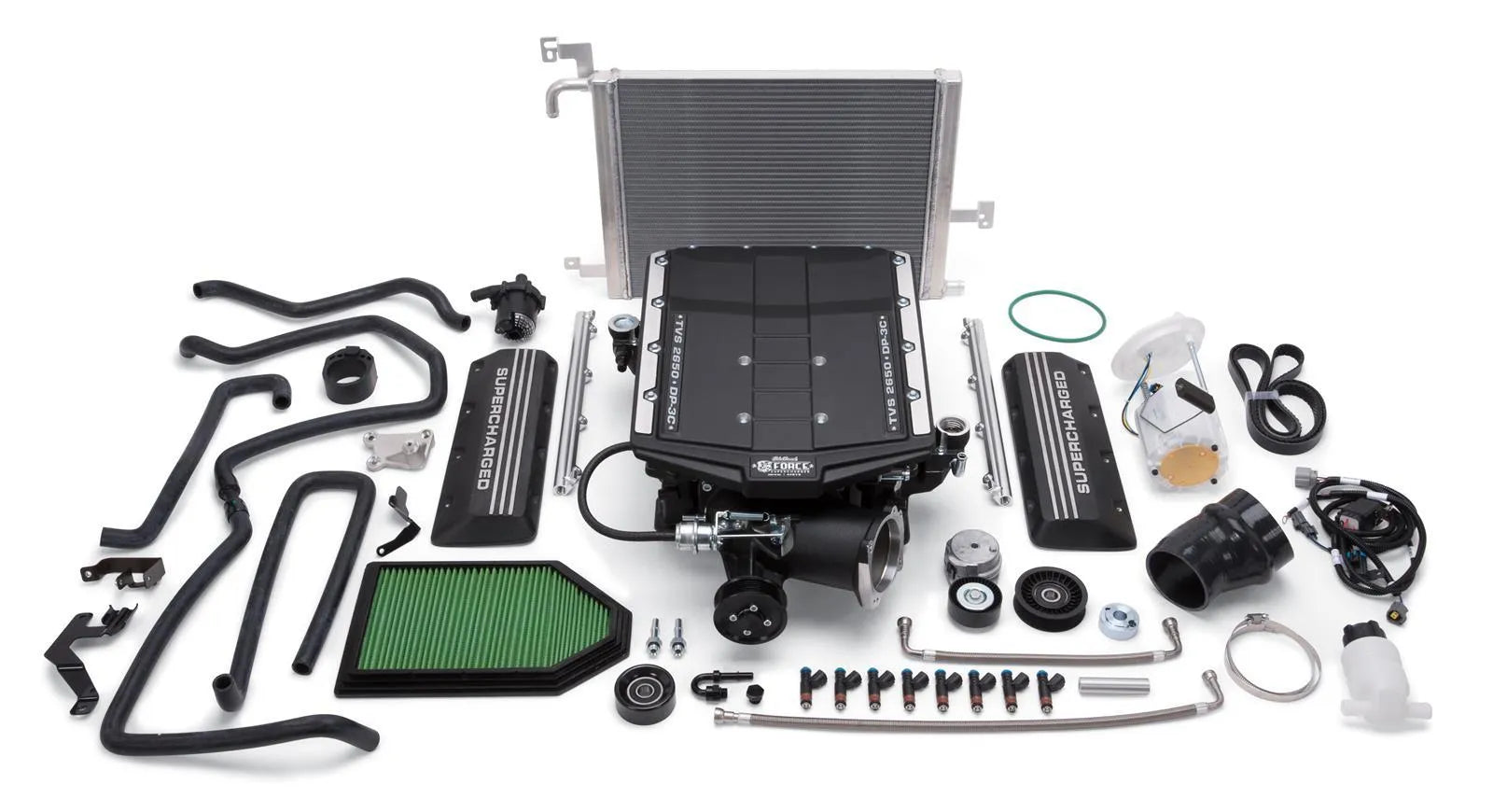 Edelbrock Supercharger 12-14 Grand Cherokee SRT8 / SRT R2650 DP3C 6.4L V8 Hemi