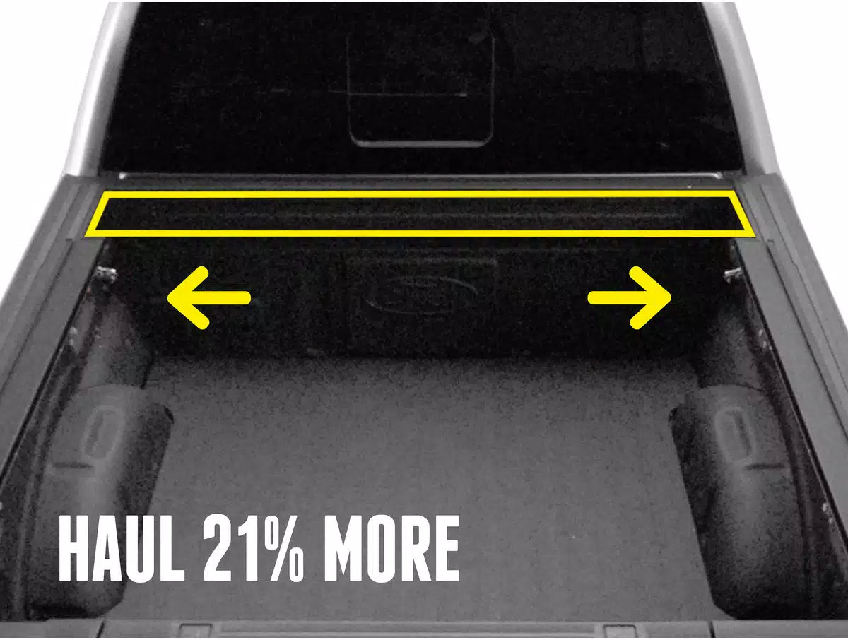 RealTruck RetraxPro FRC-4000 EZ-OFF Full Bed Access Manual Retractable Tonneau Cover w/ T-Slot Rails 2019-2026 Ram 1500 TRX RHO