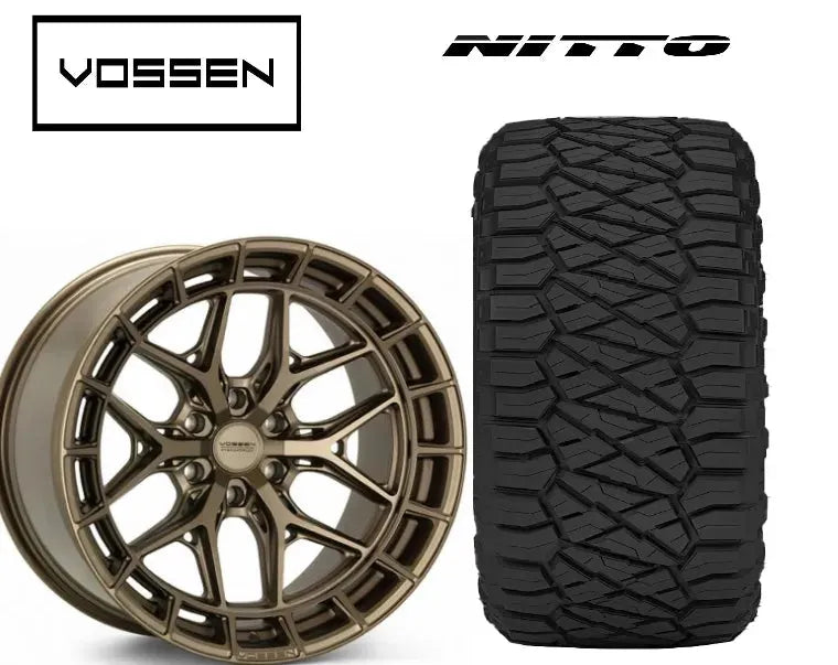 Vossen HFX-1 & Nitto Ridge Grappler Wheel & Tire Combo Ram 1500 / TRX/ RHO