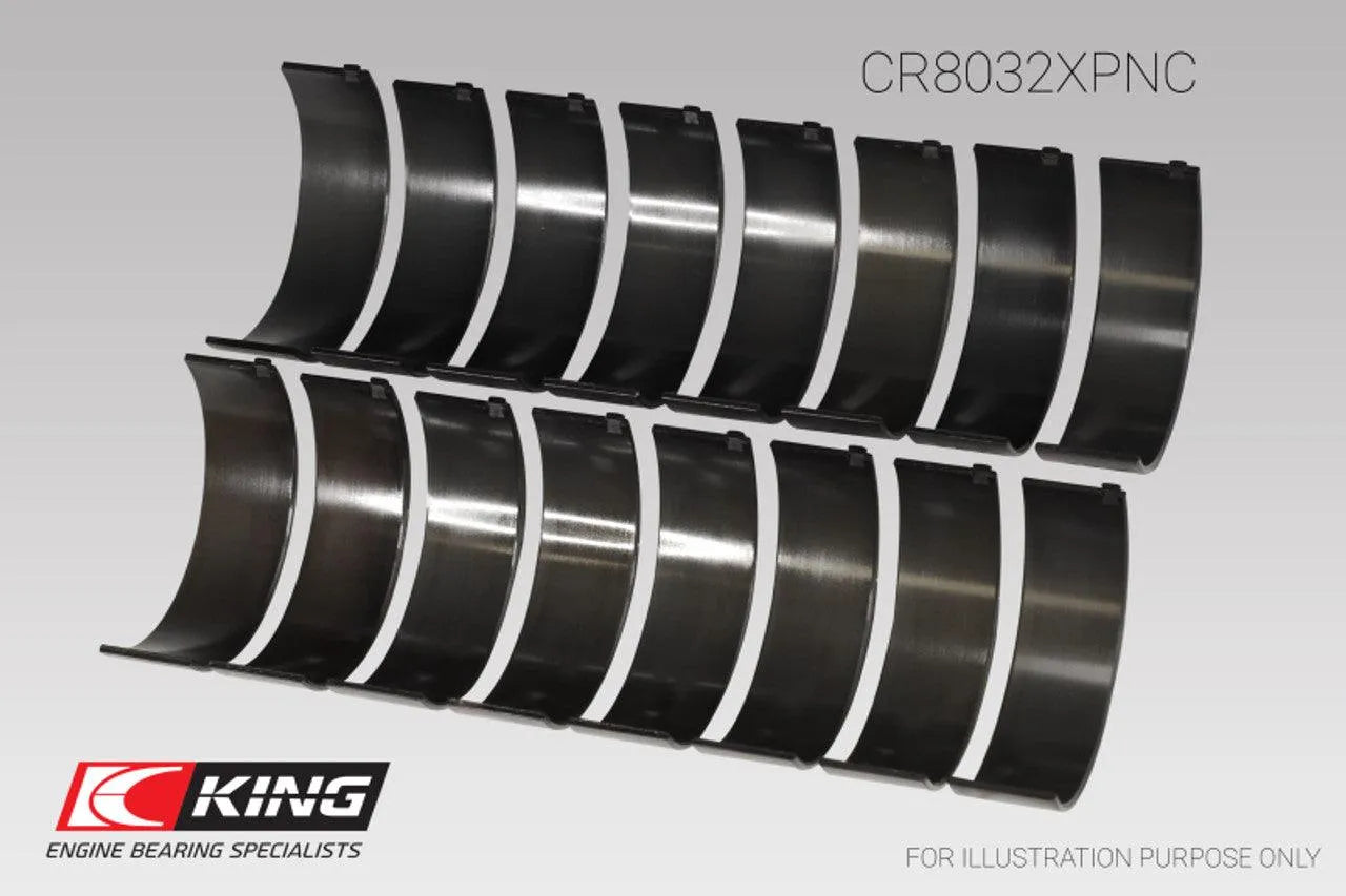 King Connecting Rod Bearing Set Polymer Coated for 5.7/6.1/6.4L