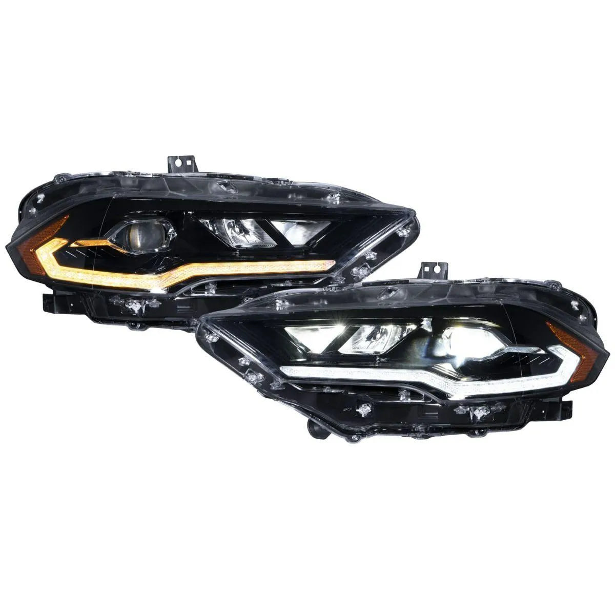 2018-2023 Ford Mustang LED Headlights Pair Form Lighting - FL0009