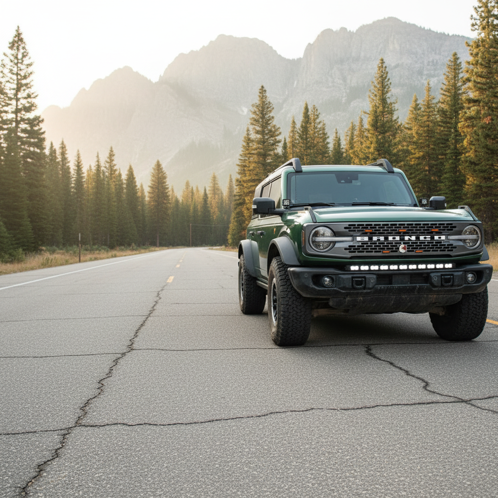 2021+ Ford Bronco Capable Bumper 40in Light Bar PRO