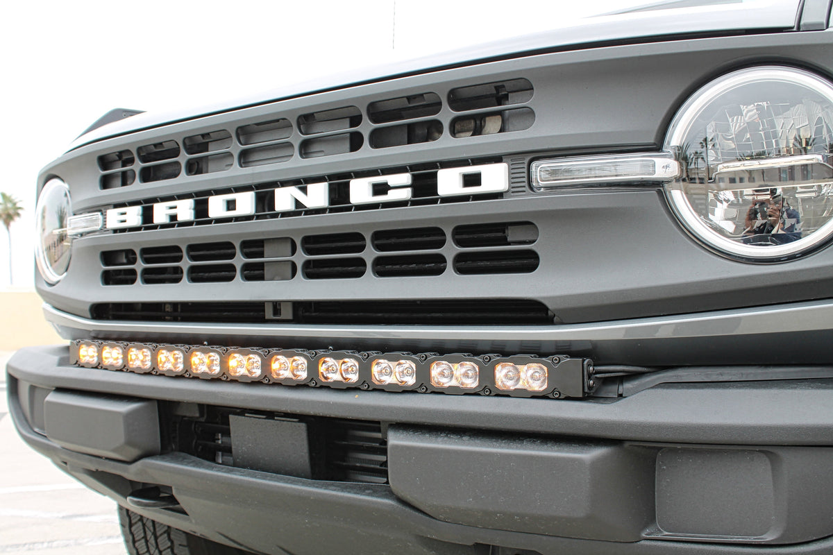 2021+ Ford Bronco Standard Bumper 40in Light Bar PRO