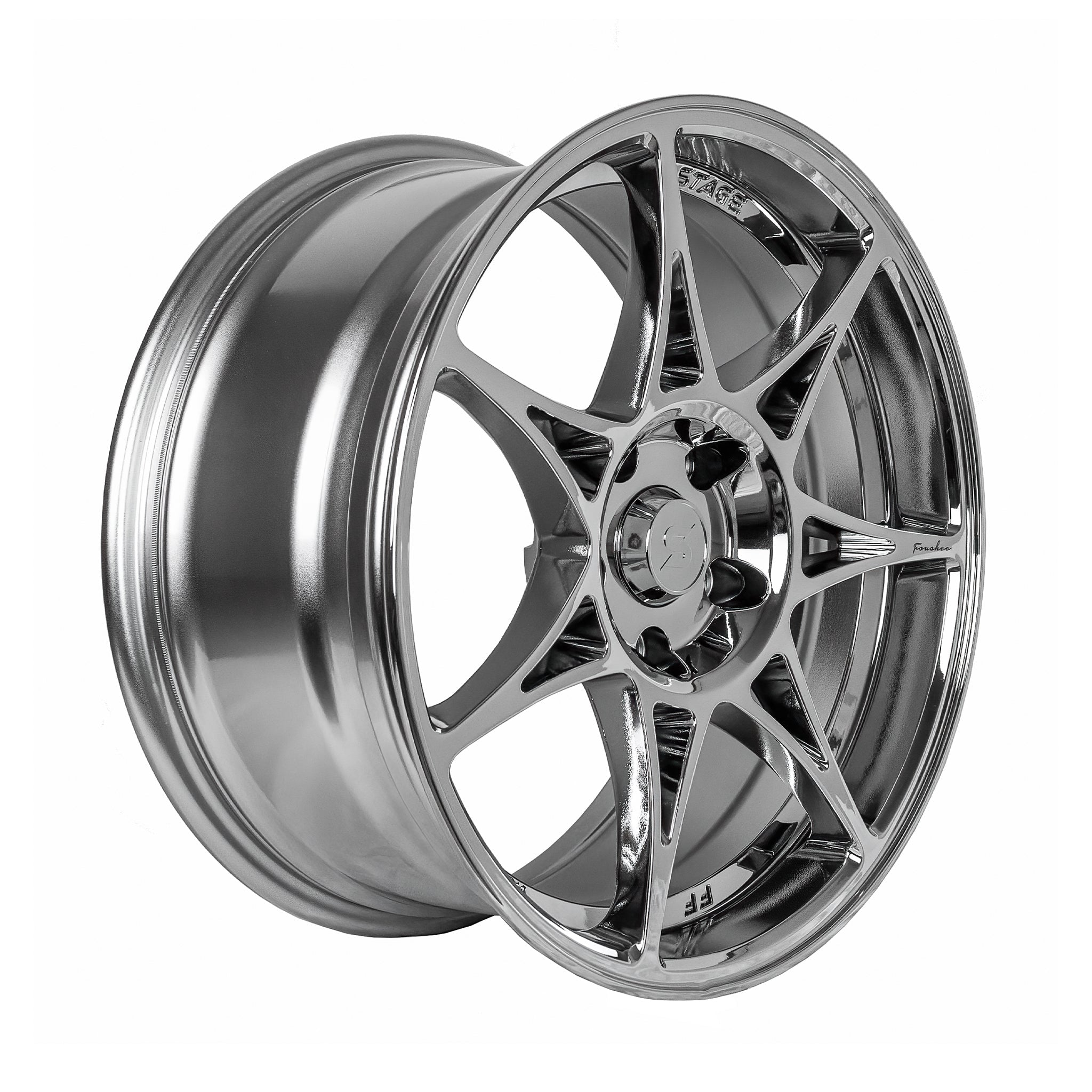 Stage Wheels Foushee 18x9.5 +38mm 5x114.3 CB: 73.1 Color: Chrome
