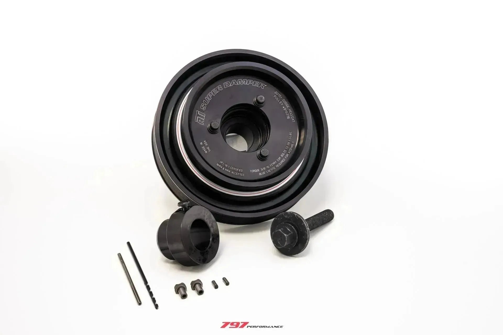 Ram 1500 TRX  6.2L ATI Damper W/ Pin Kit & Upgraded Crank Bolt