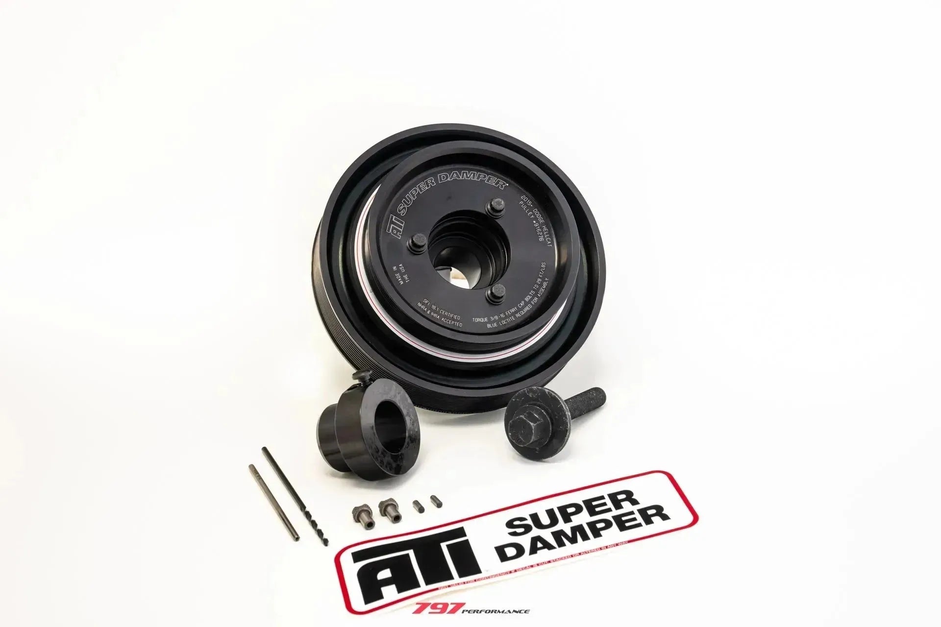 Ram 1500 TRX 6.2L ATI Damper W/ Pin Kit & Upgraded Crank Bolt