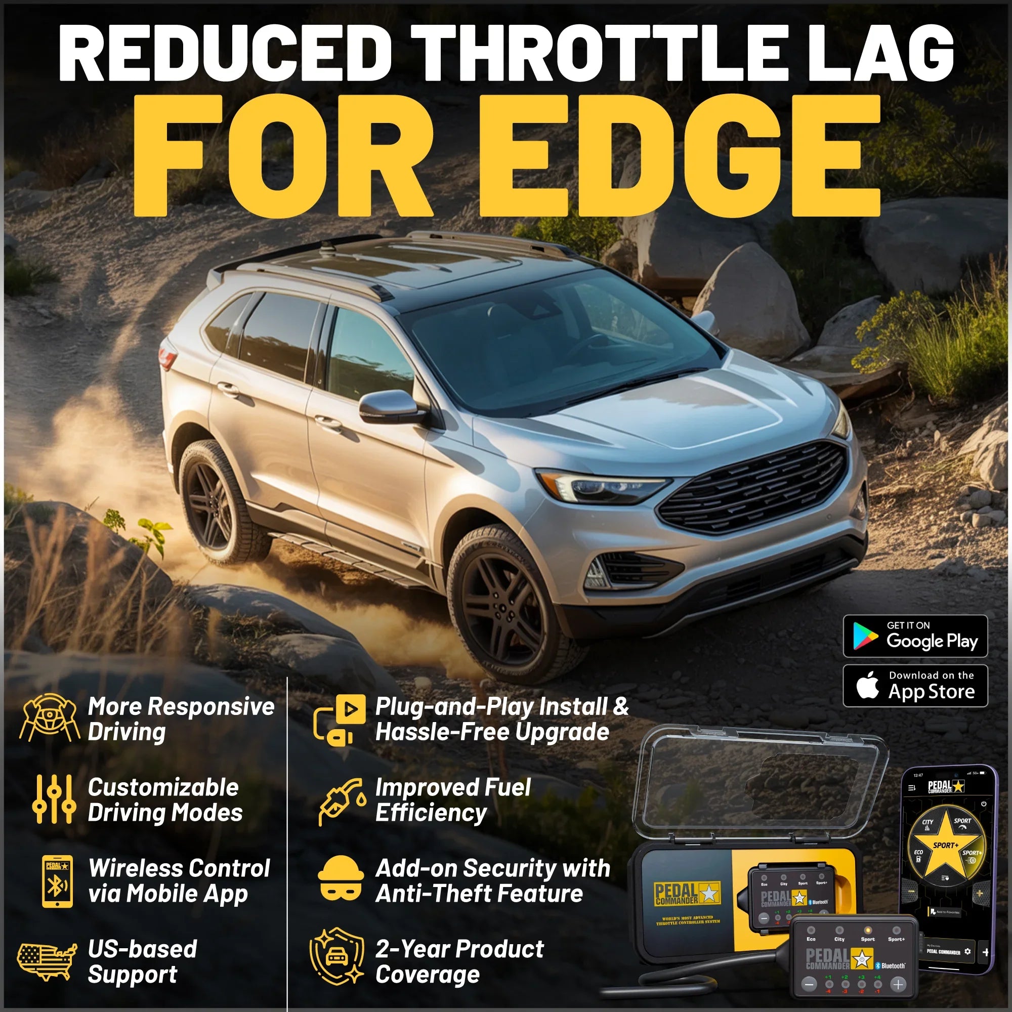 Pedal Commander for Ford Edge