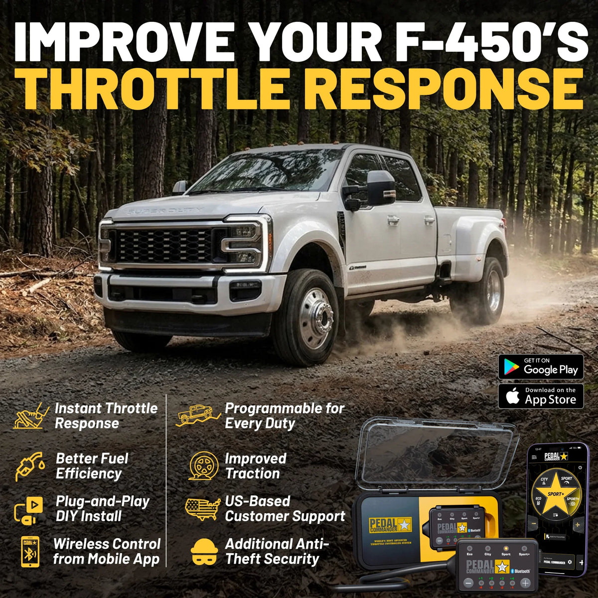 Pedal Commander for Ford F450