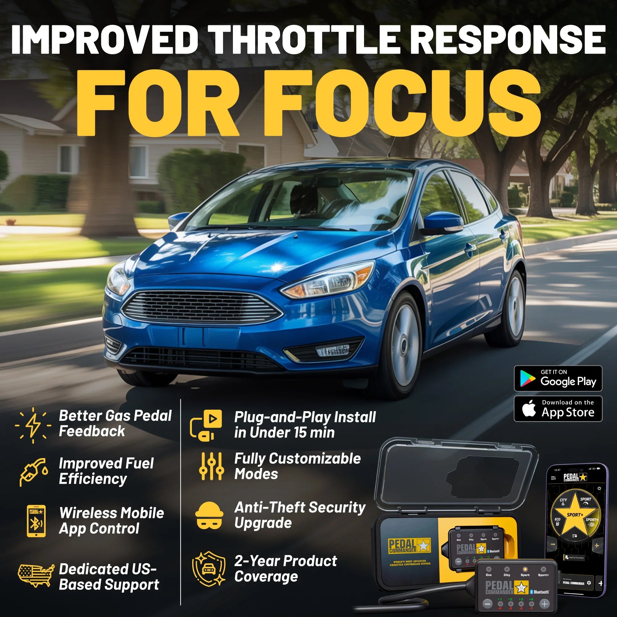 Pedal Commander for Ford Focus