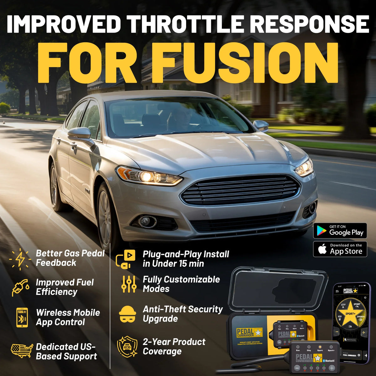 Pedal Commander for Ford Fusion
