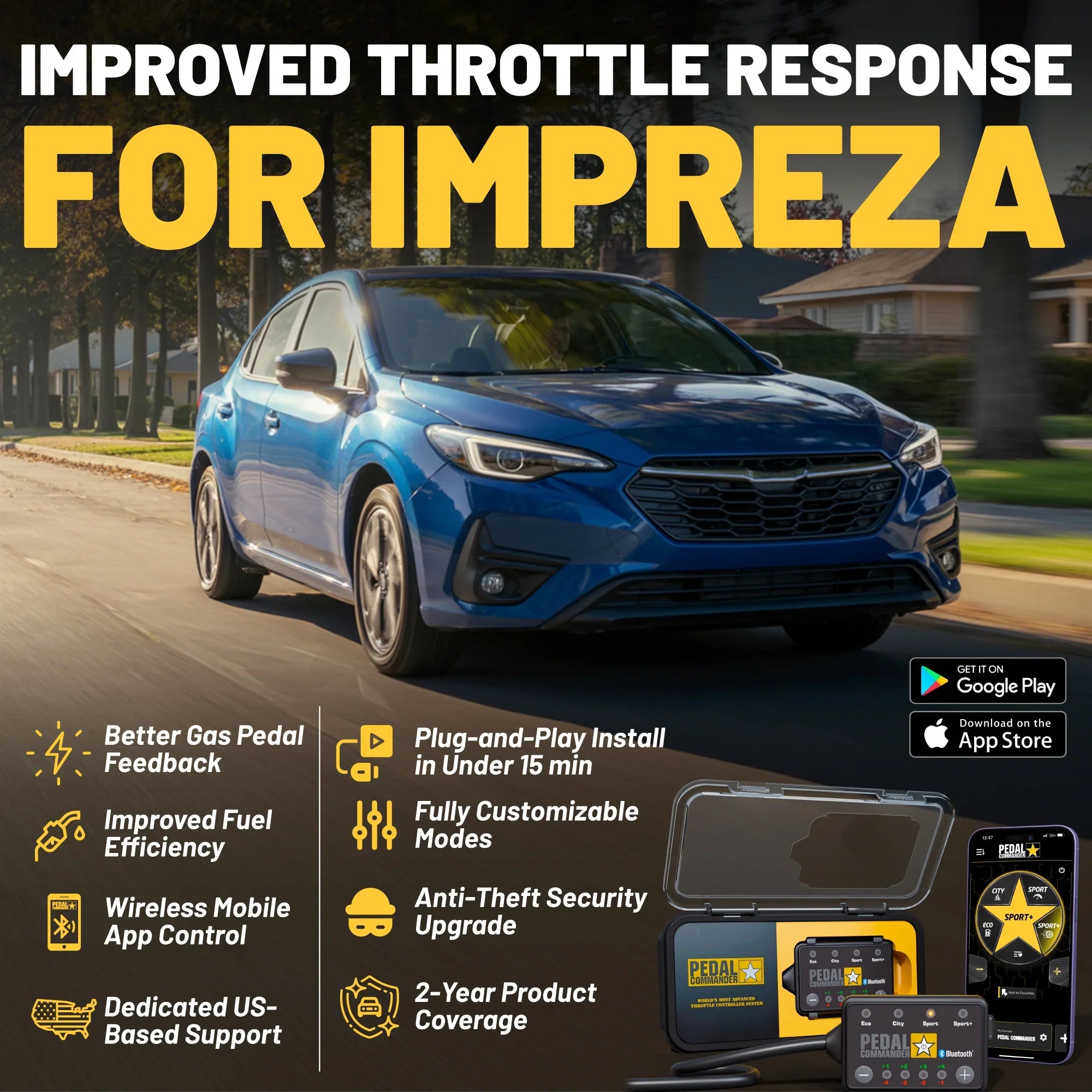 Pedal Commander for Subaru Impreza