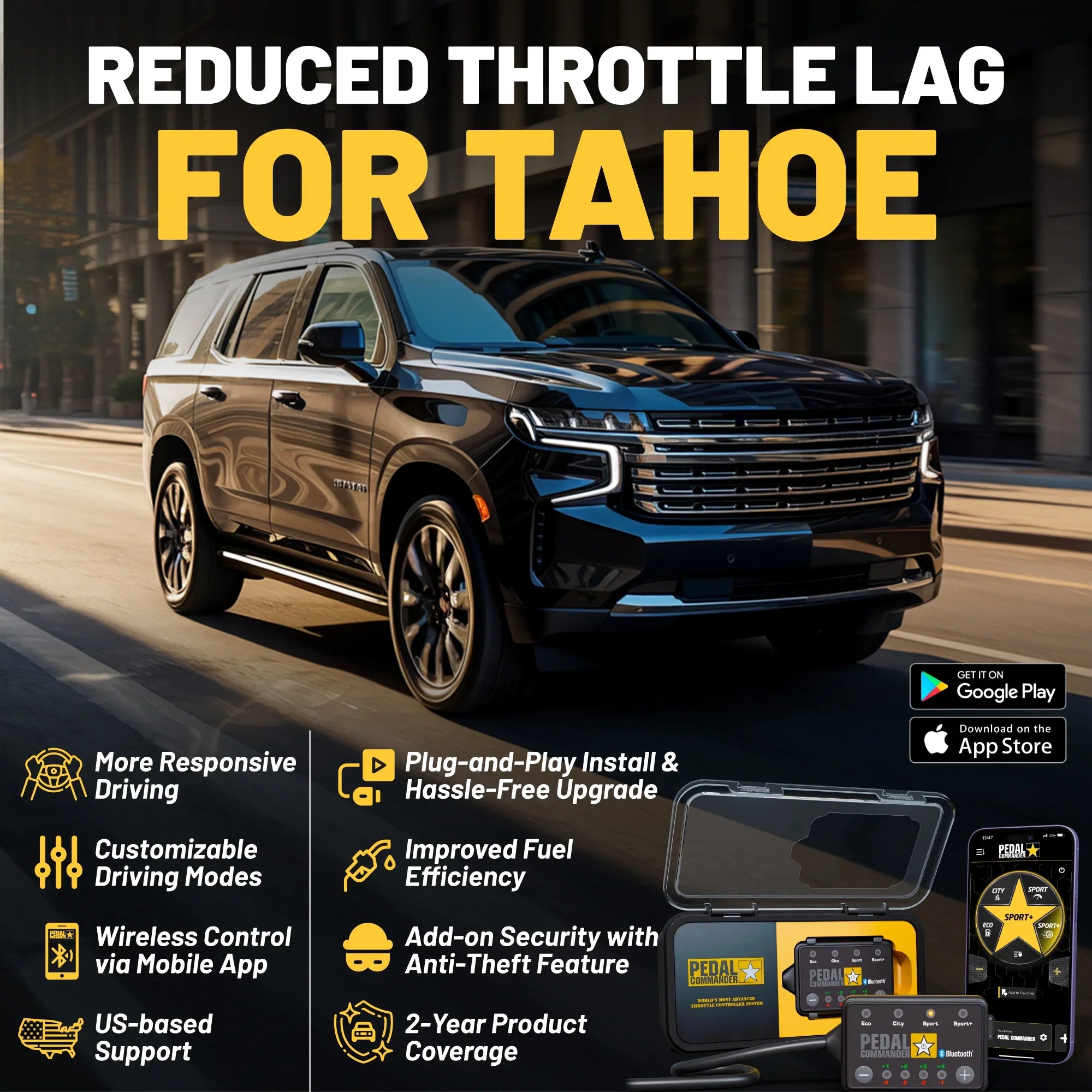 Pedal Commander for Chevrolet Tahoe