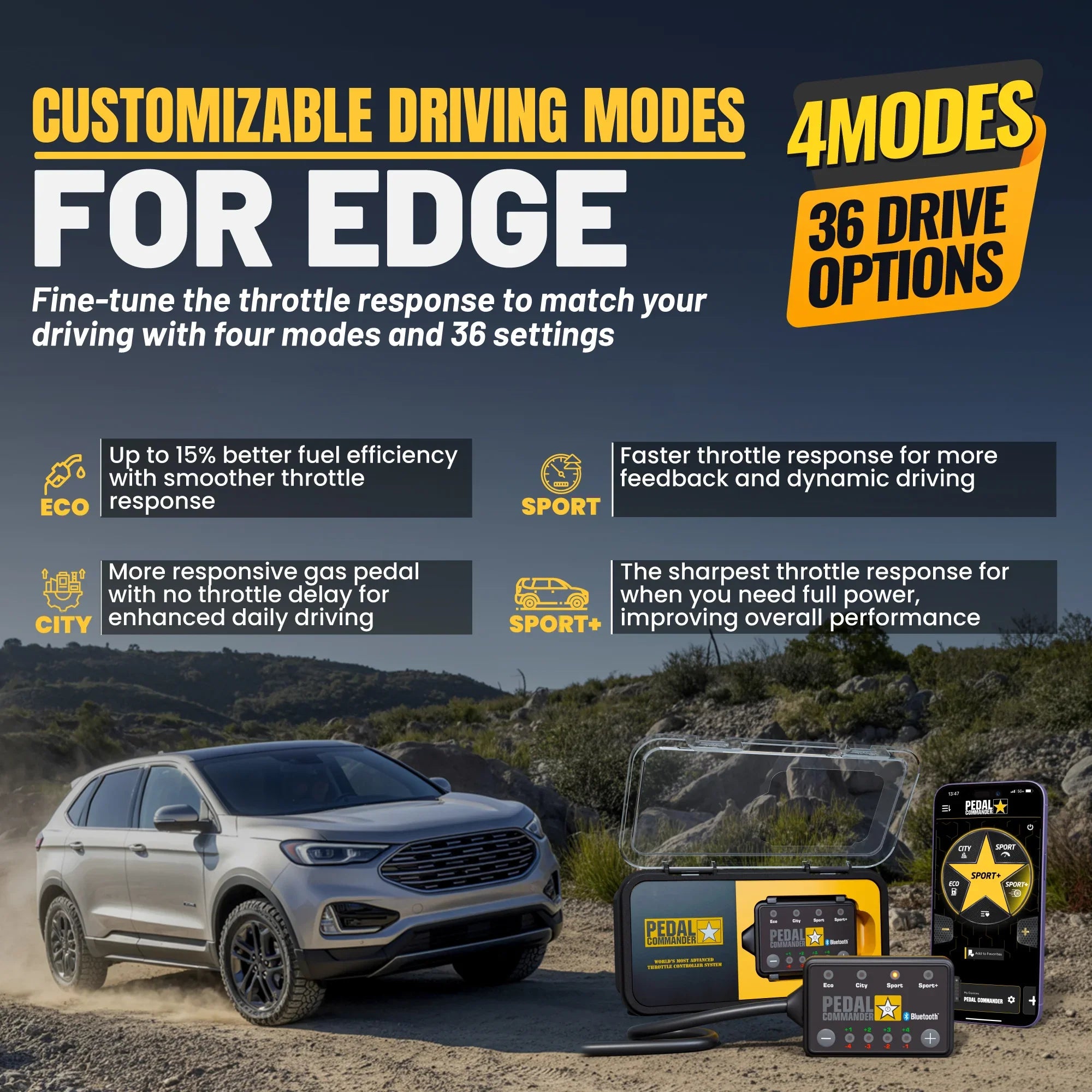 Pedal Commander for Ford Edge