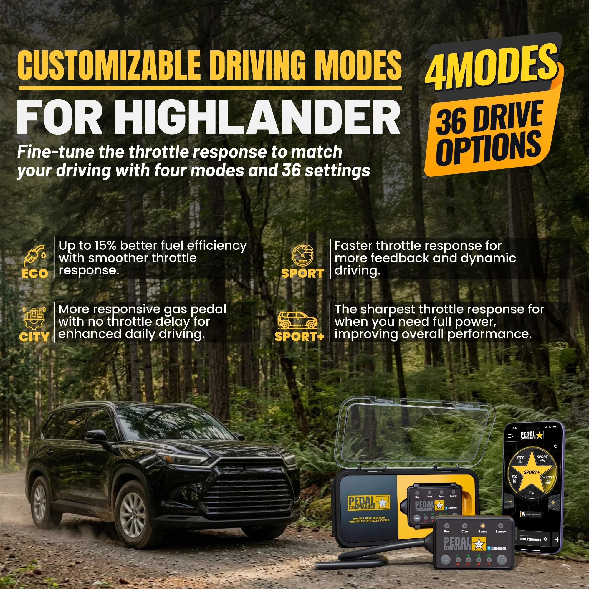Pedal Commander for Toyota Highlander