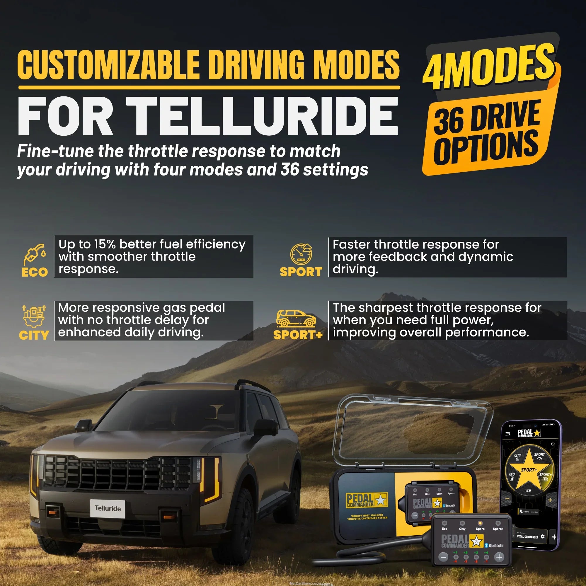 Pedal Commander for Kia Telluride