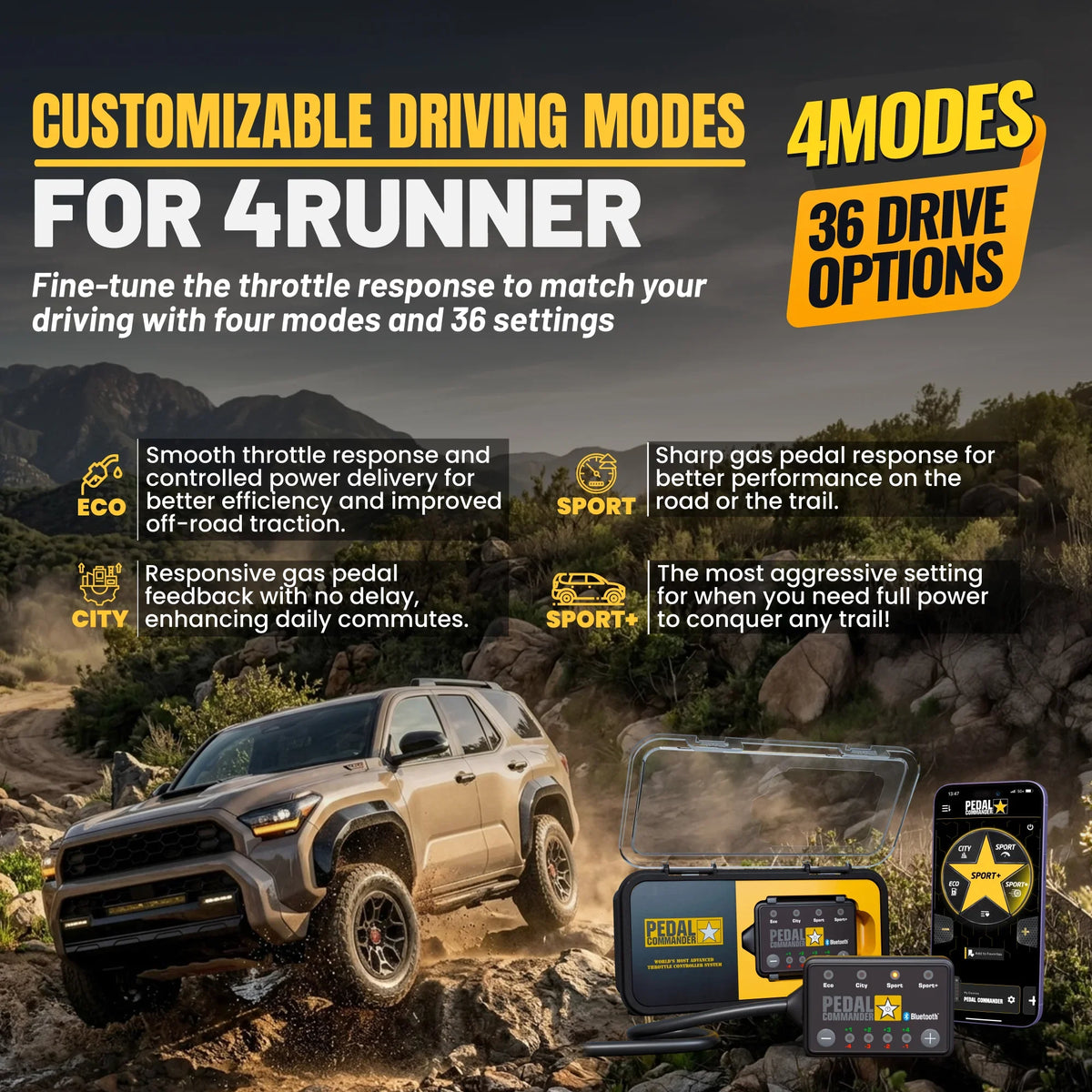 Pedal Commander for Toyota 4Runner