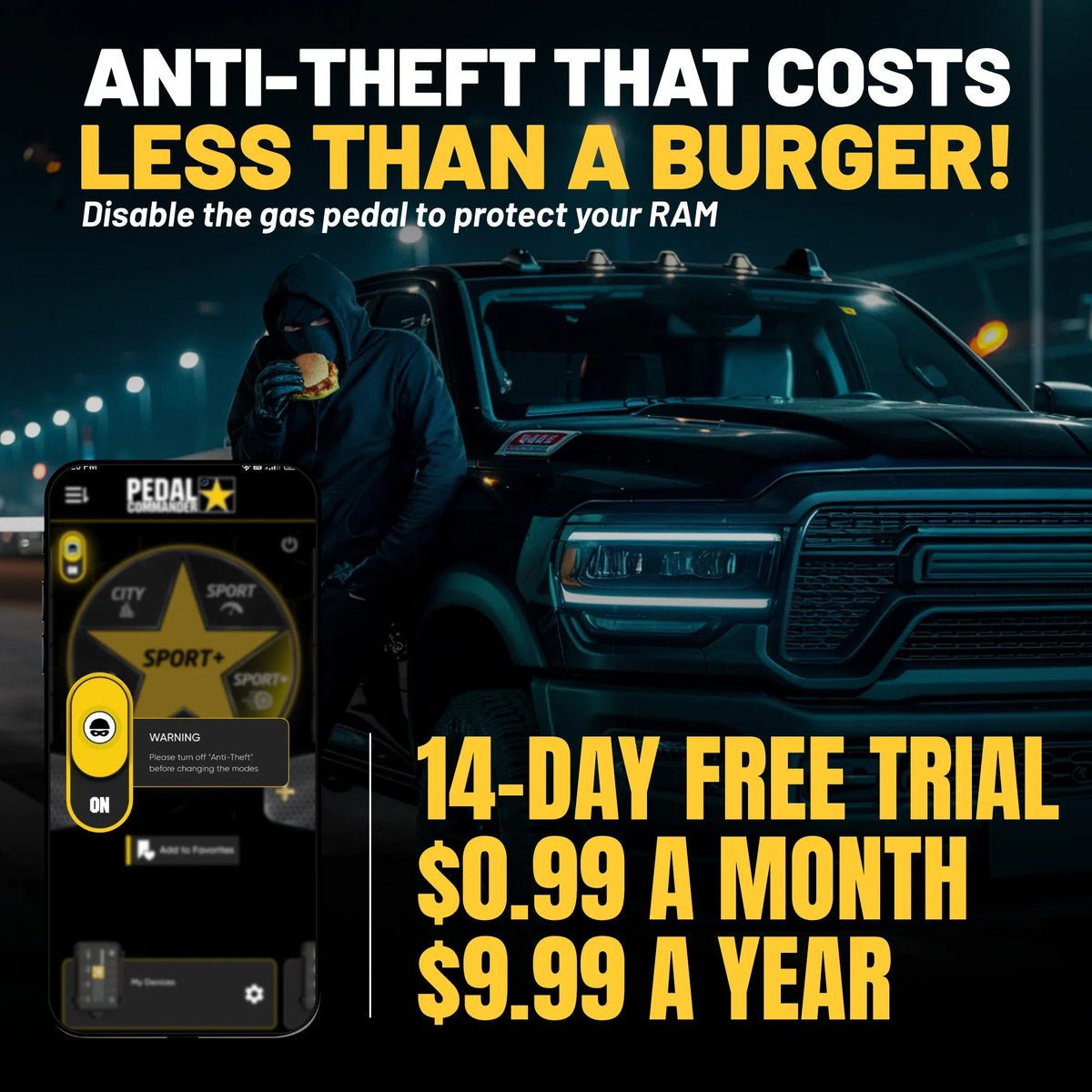 Pedal Commander for RAM 3500