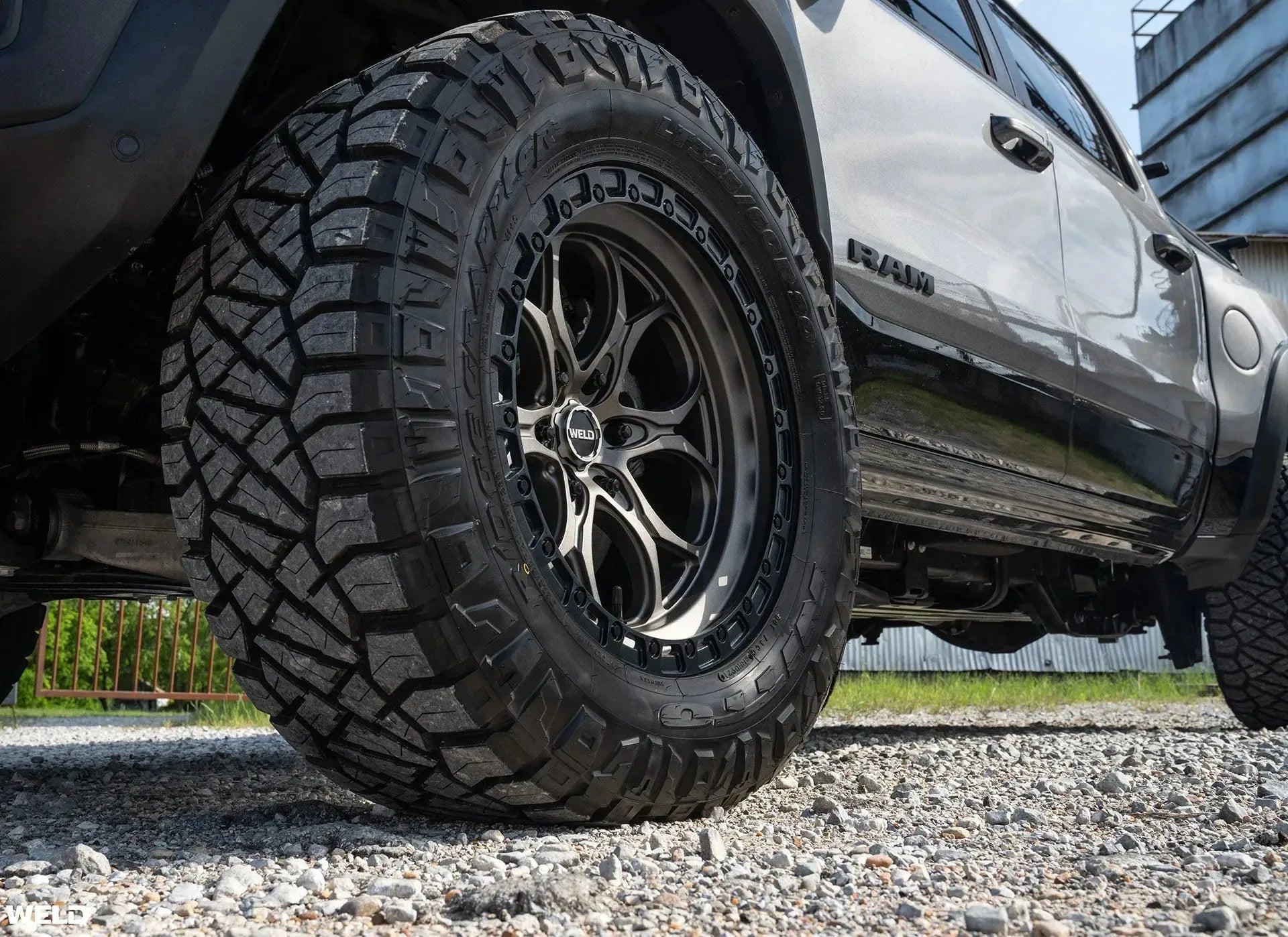 Weld Ledge & Atturo Trail Blade ATS Wheel & Tire Combo Ram 1500 / TRX/ RHO