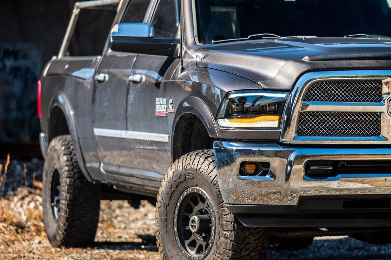 09-18(19 & Up Classic) Ram 1500 GTR Lighting Carbide LED Headlights