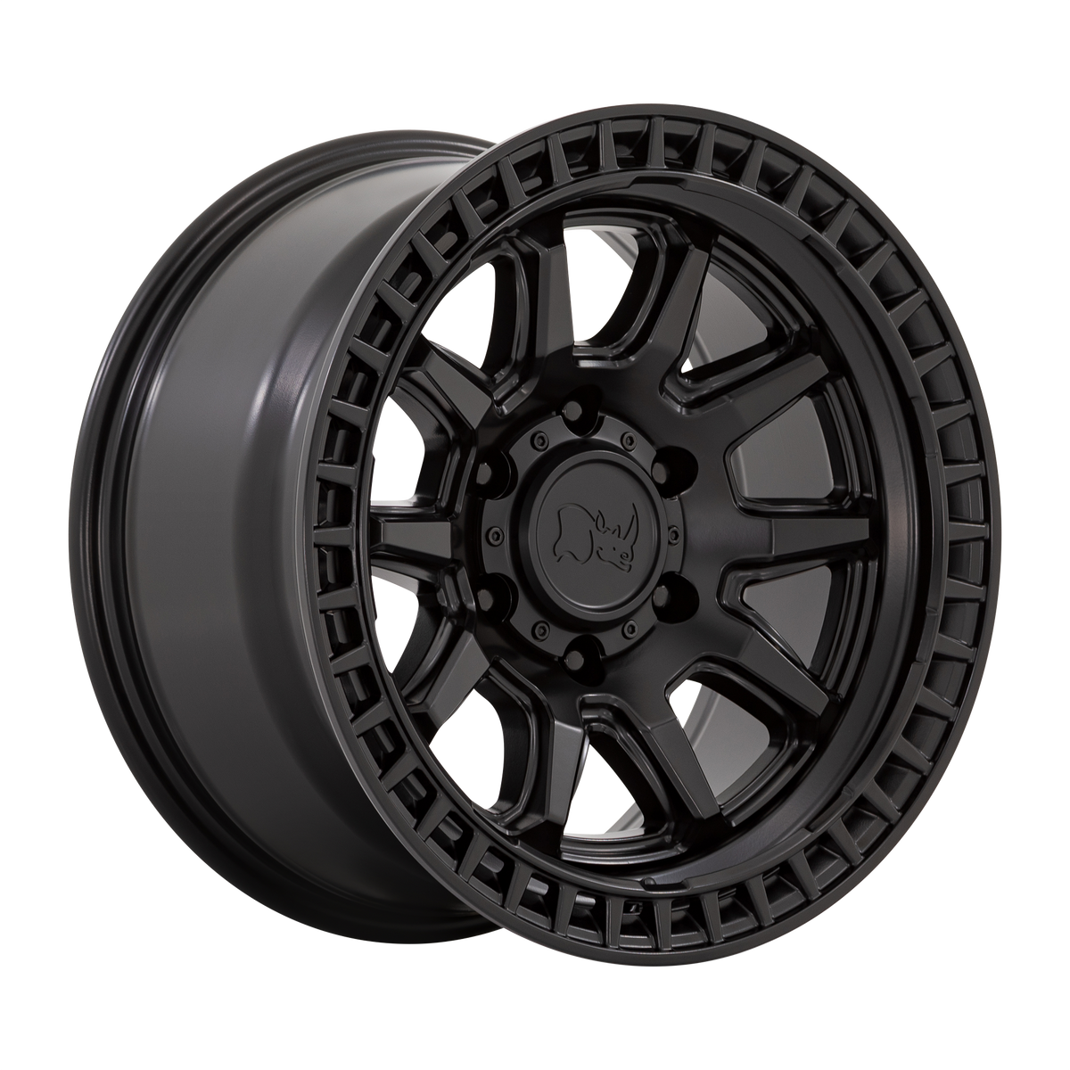 Black Rhino CALICO Matte Black 6x139.7 Wheels - product view 1