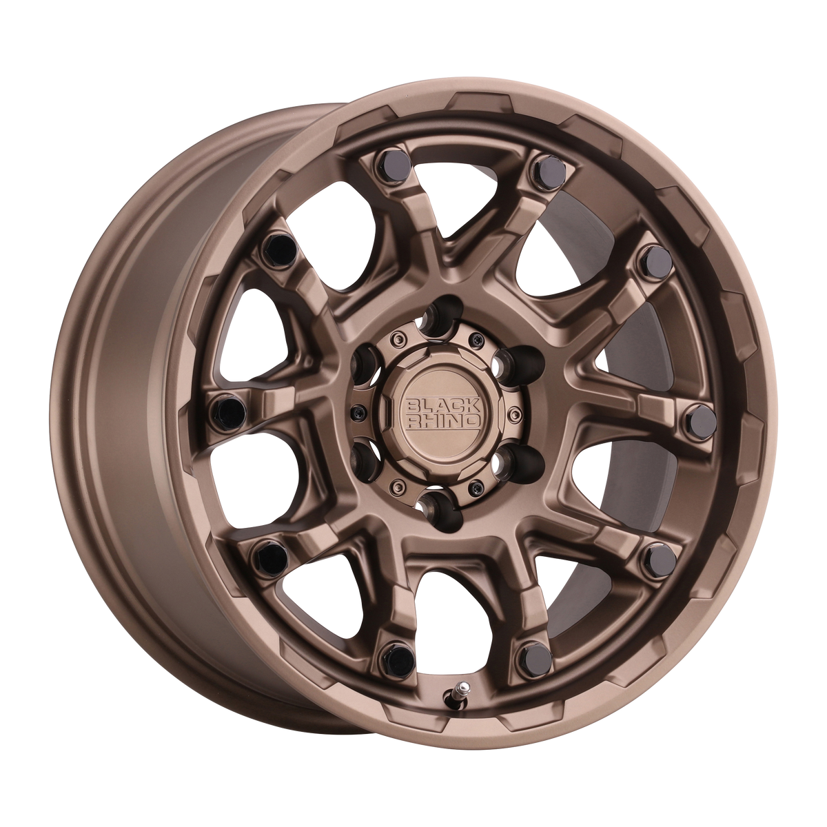 Black Rhino ARK Bronze W/ Gloss Black Bolts 6x139.7 Wheels - product view 1
