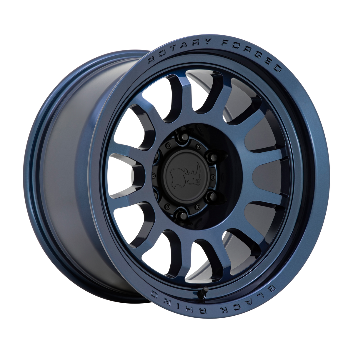 Black Rhino RAPID Midnight Blue 6x139.7 Wheels - product view 4