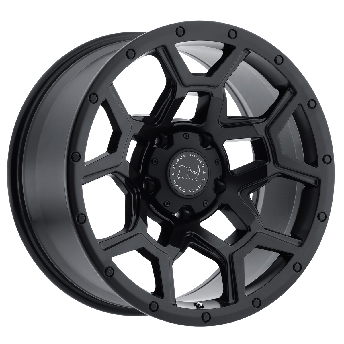 Black Rhino OVERLAND Matte Black 6x139.7 Wheels - product view 1