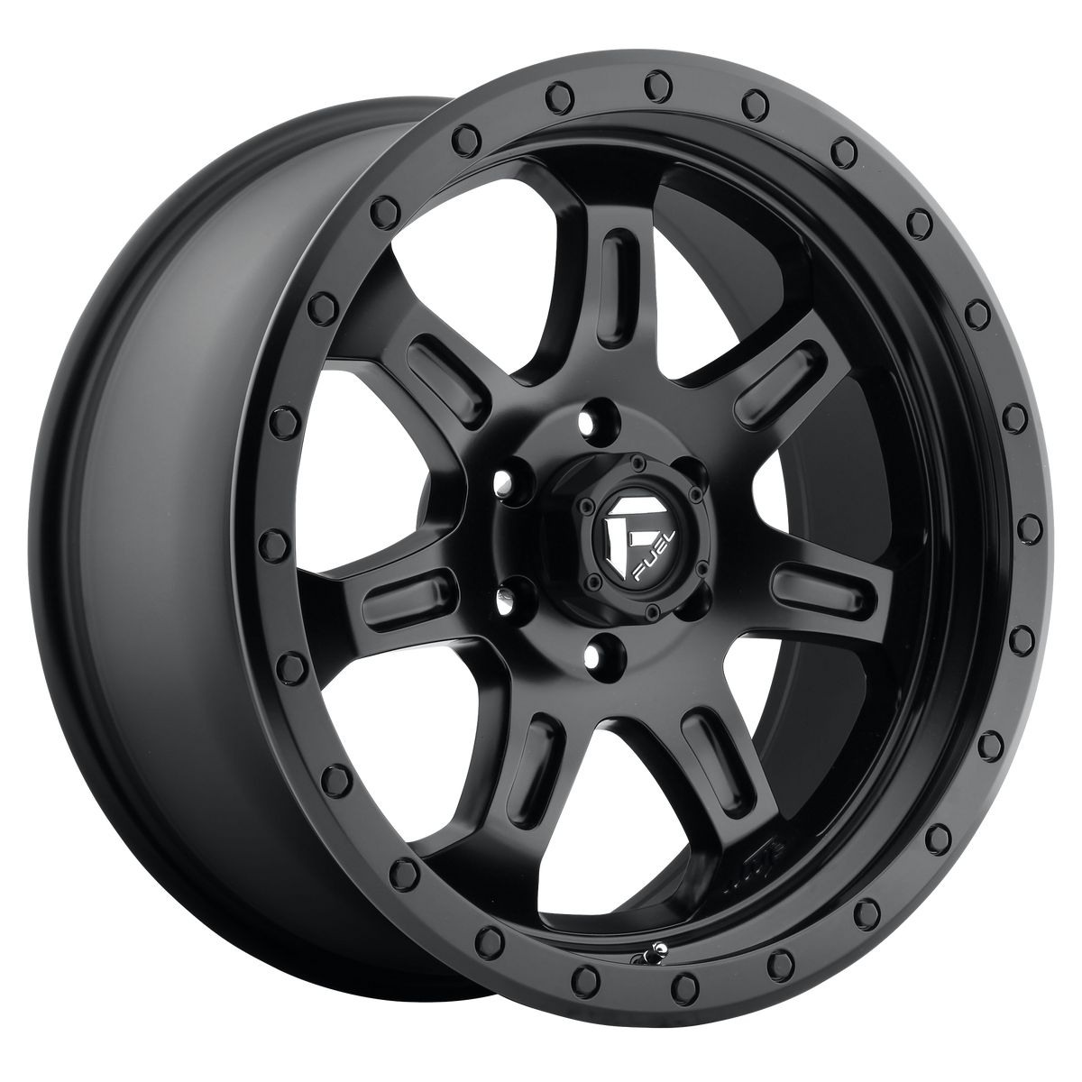 Fuel JM2 Matte Black 6x139.7 Wheels - product view 2