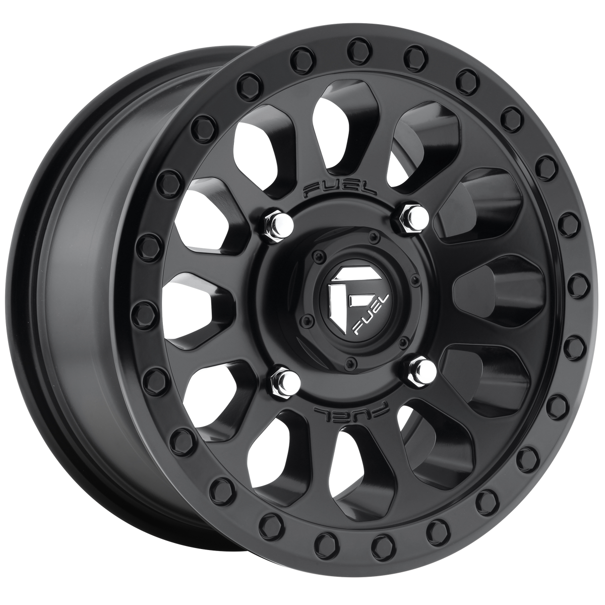 Fuel VECTOR Matte Black 6x139.7 Wheels - product view 2