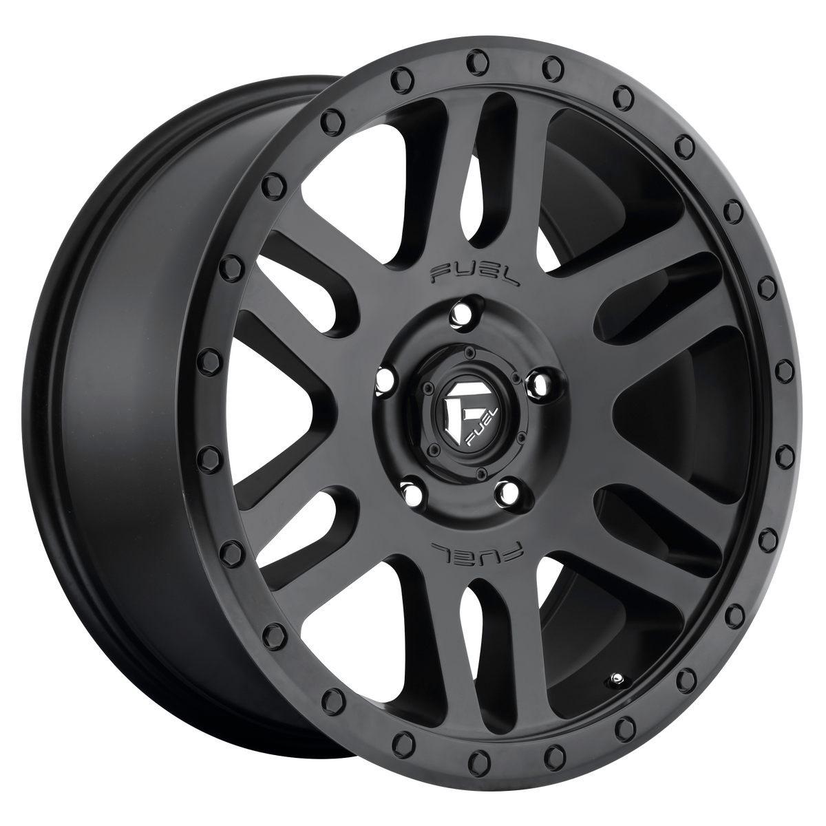 Fuel RECOIL Matte Black 6x139.7 Wheels - product view 2