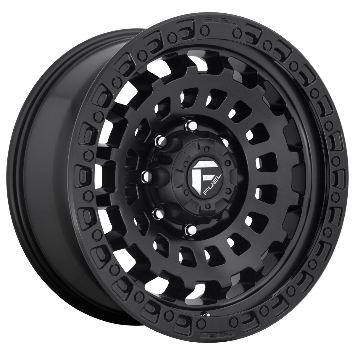 Fuel ZEPHYR Matte Black 6x139.7 Wheels - product view 2
