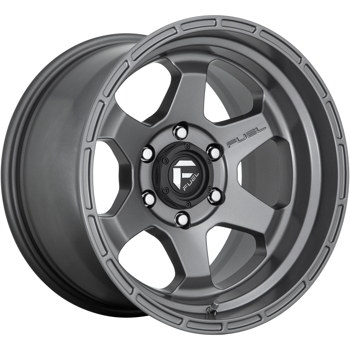 Fuel SHOK Matte Anthracite 6x139.7 Wheels - product view 2