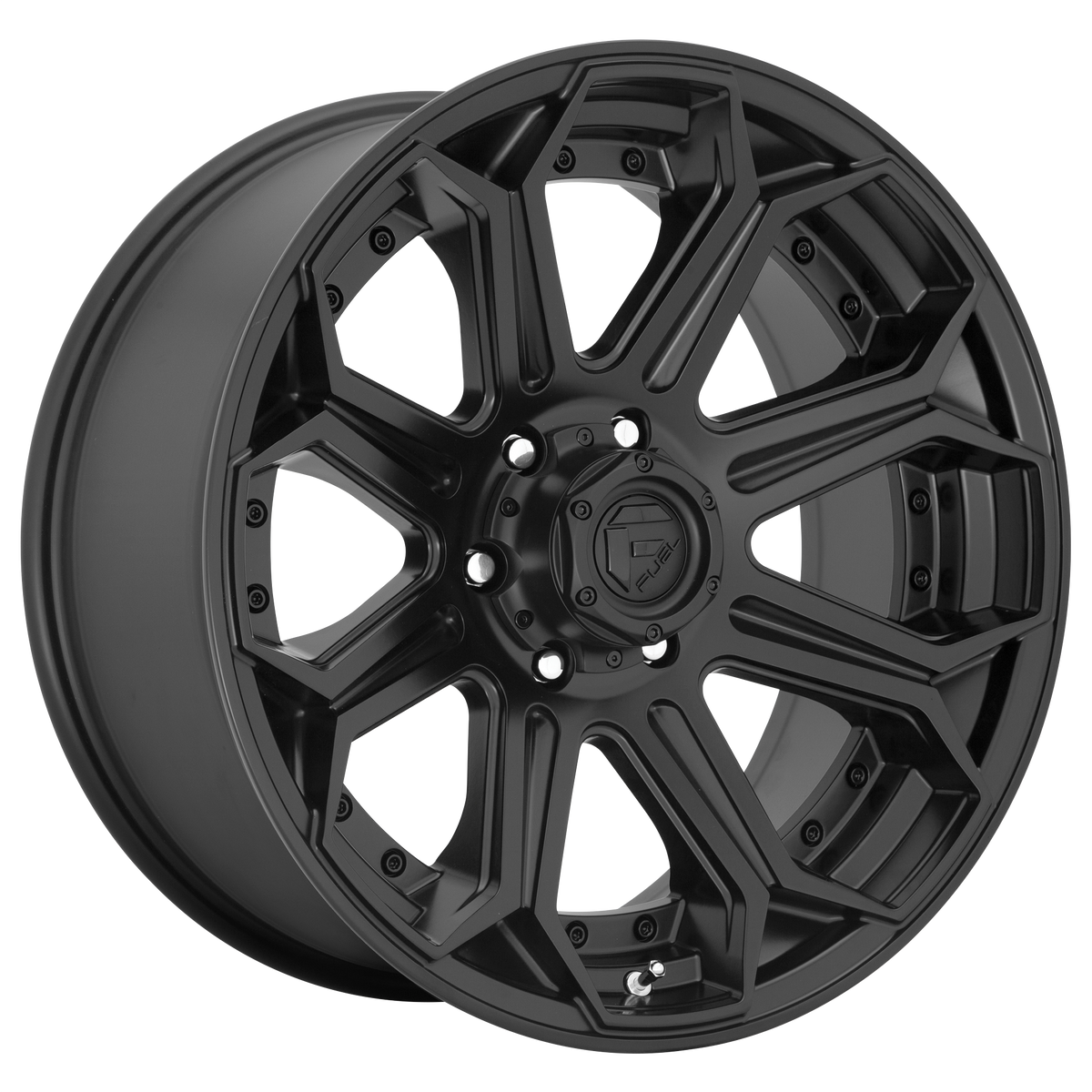 Fuel SIEGE Matte Black 6x139.7 Wheels - product view 2