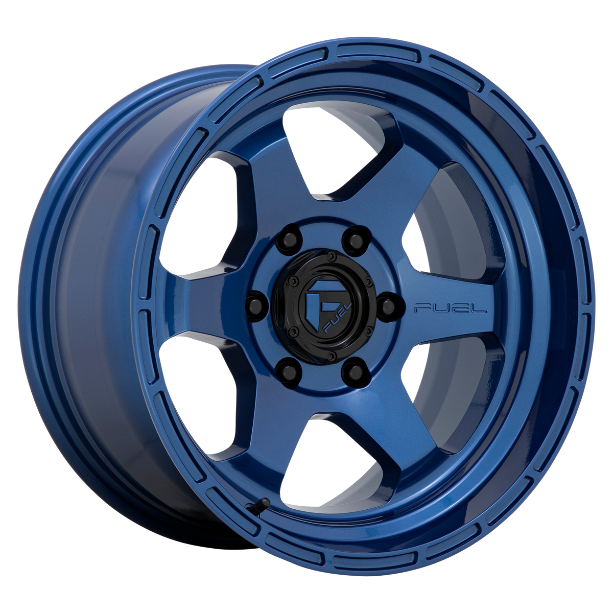 Fuel SHOK Dark Blue 6x139.7 Wheels - product view 4
