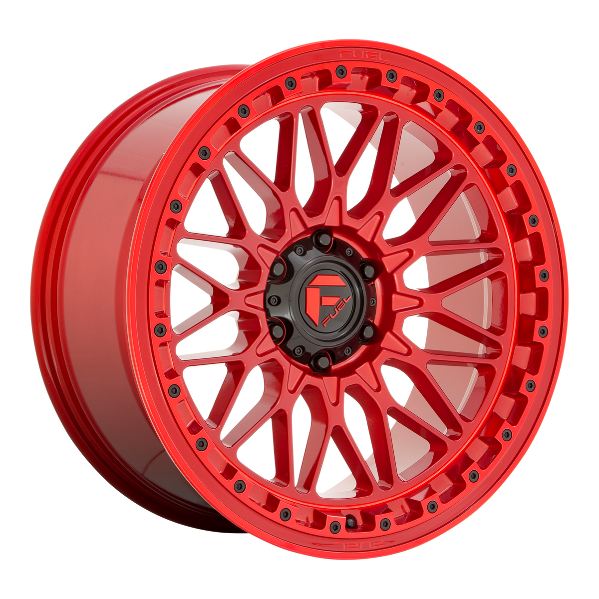 Fuel TRIGGER Candy Red 6x139.7 Wheels - product view 4
