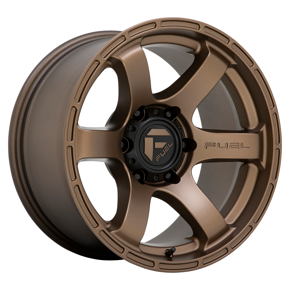 Fuel RUSH Matte Bronze 6x139.7 Wheels - product view 4